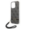 Guess GUOHCP14XH4STK iPhone 14 Pro Max 6,7 czarny/black hardcase 4G Print Strap