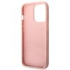 Guess GUHCP14XHGGSHP iPhone 14 Pro Max6,7 różowy/pink hard case Glitter Script