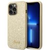 Guess GUHCP14XHGGSHD iPhone 14 Pro Max6,7 złoty/gold hard case Glitter Script