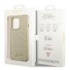Guess GUHCP14XHGGSHD iPhone 14 Pro Max6,7 złoty/gold hard case Glitter Script