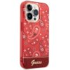 Guess GUHCP14XHGBNHR iPhone 14 Pro Max 6,7 czerwony/red hardcase Bandana Paisley