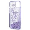 Guess GUHCP14MLFCTPU iPhone 14 Plus / 15 Plus 6.7 fioletowy/purple hardcase Liquid Glitter Palm Collection