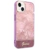 Guess GUHCP14MHGJGHP iPhone 14 Plus / 15 Plus 6.7 różowy/pink hardcase Jungle Collection