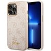 Guess GUHCP14LHG4SHP iPhone 14 Pro6,1 różowy/pink hard case 4G Vintage Gold Logo