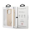 Guess GUHCP14XPSATLE iPhone 14 Pro Max 6,7 beżowy/beige hardcase SaffianoTriangle Logo