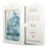 Guess GUHCP14SLFLSN iPhone 14 / 15 / 13 6.1 zielony/green hardcase Flower Liquid Glitter