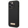 Guess GUHMP14XSBPLK iPhone 14 Pro Max 6,7 czarny/black hard case Silicone Logo Plate MagSafe