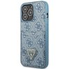 Guess GUHCP13LP4TPB iPhone 13 Pro / 13 6,1 niebieski/blue hardcase 4G Triangle Logo Cardslot