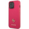 Guess GUHCP13LPS4MF iPhone 13 Pro / 13 6,1 różowy/pink hardcase Saffiano 4G Small Metal Logo