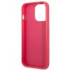 Guess GUHCP13LPS4MF iPhone 13 Pro / 13 6,1 różowy/pink hardcase Saffiano 4G Small Metal Logo