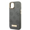 Guess GUHMP13MSAPSTG iPhone 13 / 14 / 15 6.1 szary/grey hardcase Peony Logo Plate MagSafe