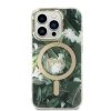Zestaw Guess GUBPP14LHJEACSA Case+ Charger iPhone 14 Pro 6,1 zielony/green hard case Jungle MagSafe