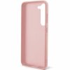 Guess GUHCS23SHGGSHP S23 S911 różowy/pink hard case Glitter Script