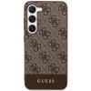 Guess GUHCS23MG4GLBR S23+ S916 brązowy/brown hardcase 4G Stripe Collection