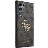 Guess GUHCS23L4GMGGR S23 Ultra S918szary/grey hardcase 4G Big Metal Logo