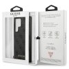 Guess GUHCS23LGF4GGR S23 Ultra S918szary/grey hardcase 4G Charms Collection