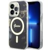 Guess GUHMP14XHTMRSK iPhone 14 Pro Max6.7 czarny/black hardcase Golden Marble MagSafe