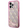 Guess GUHCP14LLC4PSGP iPhone 14 Pro 6.1 różowy/pink hardcase Liquid Glitter 4G Transculent