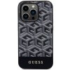 Guess GUHMP14LHGCFSEK iPhone 14 Pro 6.1czarny/black hardcase GCube Stripes MagSafe