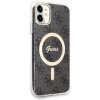 Guess GUHMN61H4STK iPhone 11 6.1czarny/black hardcase 4G MagSafe