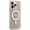 Guess GUHMP13XH4STP iPhone 13 Pro Max 6.7 różowy/pink hardcase 4G MagSafe