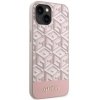 Guess GUHMP14MHGCFSEP iPhone 14 Plus / 15 Plus 6.7 różowy/pink hard case GCube Stripes MagSafe