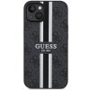 Guess GUHMP14MP4RPSK iPhone 14 Plus / 15 Plus 6.7 czarny/black hardcase 4G Printed Stripes MagSafe