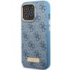 Guess GUHMP14XU4GPRB iPhone 14 Pro Max 6,7 niebieski/blue hard case 4G Logo Plate MagSafe