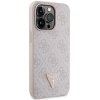 Guess GUHCP13XP4TDSCPP iPhone 13 Pro Max 6.7 różowy/pink hardcase Crossbody 4G Metal Logo