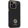 Guess GUHCP13LM4DGPK iPhone 13 Pro / 13 6.1 czarny/black hardcase Silicone Logo Strass 4G