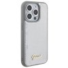 Guess GUHCP15LPSFDGSS iPhone 15 Pro 6.1 srebrny/silver hardcase Sequin Script Metal