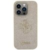 Guess GUHCP15LHG4SGD iPhone 15 Pro 6.1 złoty/gold hardcase Glitter Script Big 4G