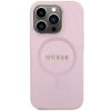 Guess GUHMP15XPSAHMCP iPhone 15 Pro Max 6.7 różowy/pink hardcase Saffiano MagSafe