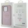 Guess GUHMP15XPSAHMCP iPhone 15 Pro Max 6.7 różowy/pink hardcase Saffiano MagSafe