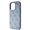 Guess GUHCP15XP4TDSCPB iPhone 15 Pro Max 6.7 niebieski/blue hardcase Crossbody 4G Metal Logo