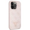Guess GUHCP15LP4TDSCPP iPhone 15 Pro 6.1 różowy/pink hardcase Crossbody 4G Metal Logo