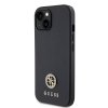 Guess GUHCP15MPS4DGPK iPhone 15 Plus / 14 Plus 6.7 czarny/black hardcase Strass Metal Logo