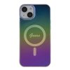 Guess GUHMP15SHITSK iPhone 15 / 14 / 13 6.1 wielokolorowy/rainbow hardcase IML Iridescent MagSafe