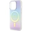 Guess GUHMP15XHITSU iPhone 15 Pro Max 6.7 fioletowy/purple hardcase IML Iridescent MagSafe