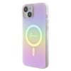 Guess GUHMP15MHITSP iPhone 15 Plus / 14 Plus 6.7 różowy/pink hardcase IML Iridescent MagSafe