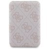 Zestaw Guess GUBPM5P14L4GEMGP iPhone14 Pro 6.1 hardcase + Powerbank 5000mAh MagSafe różowy/pink 4G Metal Logo