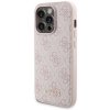 Zestaw Guess GUBPM5P15L4GEMGP iPhone15 Pro 6.1 hardcase + Powerbank 5000mAh MagSafe różowy/pink 4G Metal Logo