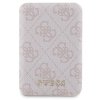 Zestaw Guess GUBPM5P15L4GEMGP iPhone15 Pro 6.1 hardcase + Powerbank 5000mAh MagSafe różowy/pink 4G Metal Logo