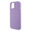 Guess GUHMP15SPSAHMCU iPhone 15 / 14 / 13 6.1 fioletowy/purple hardcase Saffiano MagSafe