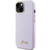 Guess GUHCP15SPGMCSL iPhone 15 / 14 / 13 6.1 liliowy/lilac hardcase Glitter Glossy Script