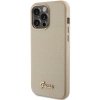 Guess GUHCP15XPGMCSD iPhone 15 Pro Max 6.7 złoty/light gold hardcase Glitter Glossy Script