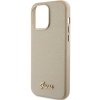 Guess GUHCP15XPGMCSD iPhone 15 Pro Max 6.7 złoty/light gold hardcase Glitter Glossy Script