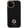 Guess GUHCP15SM4DGPK iPhone 15 / 14 / 136.1 czarny/black hardcase Silicone Logo Strass 4G