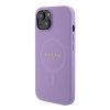 Guess GUHMP15MPSAHMCU iPhone 15 Plus / 14 Plus 6.7 fioletowy/purple hardcase Saffiano MagSafe