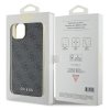 Guess GUHCP15MGF4GGR iPhone 15 Plus / 14 Plus 6.7 szary/grey hardcase 4G Charms Collection
